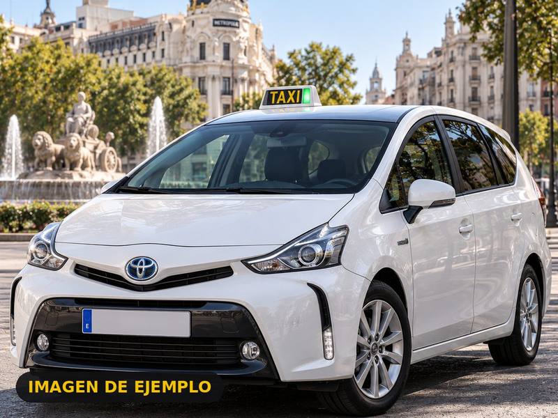 Toyota Prius+ 2019 · 7 plazas · licencia de Madrid incluida